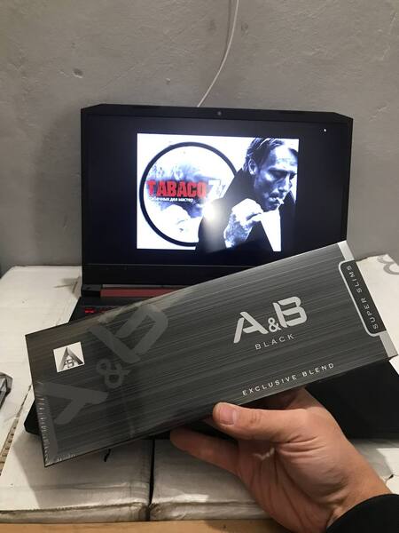 A&B Superslims Black