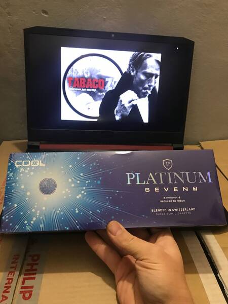 Platinum SS Cool (кнопка)